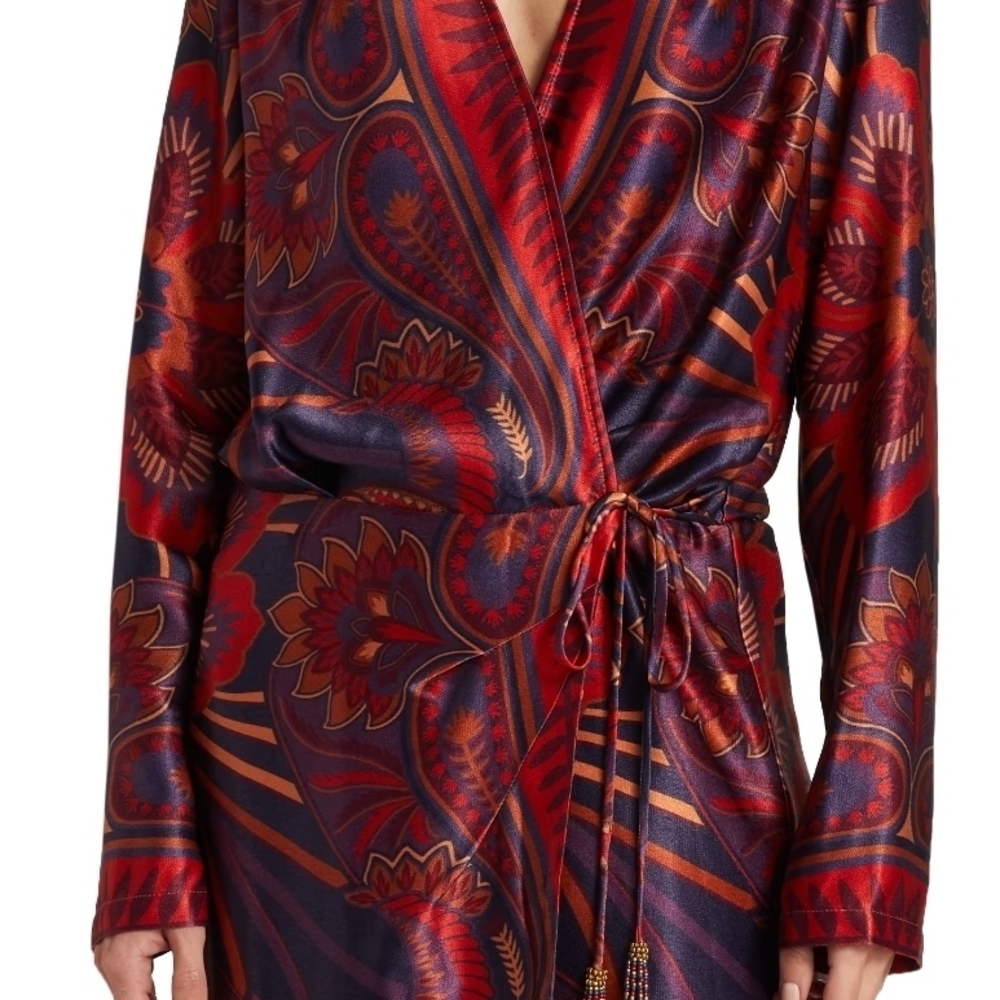 Farm Rio Macaw Arabesque Minidress SIZE L